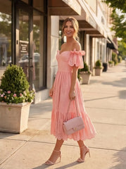 Elegant Off-The-Shoulder Dress For Women | Amara