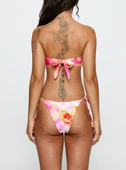 Drench Bikini Bottoms Pink Floral